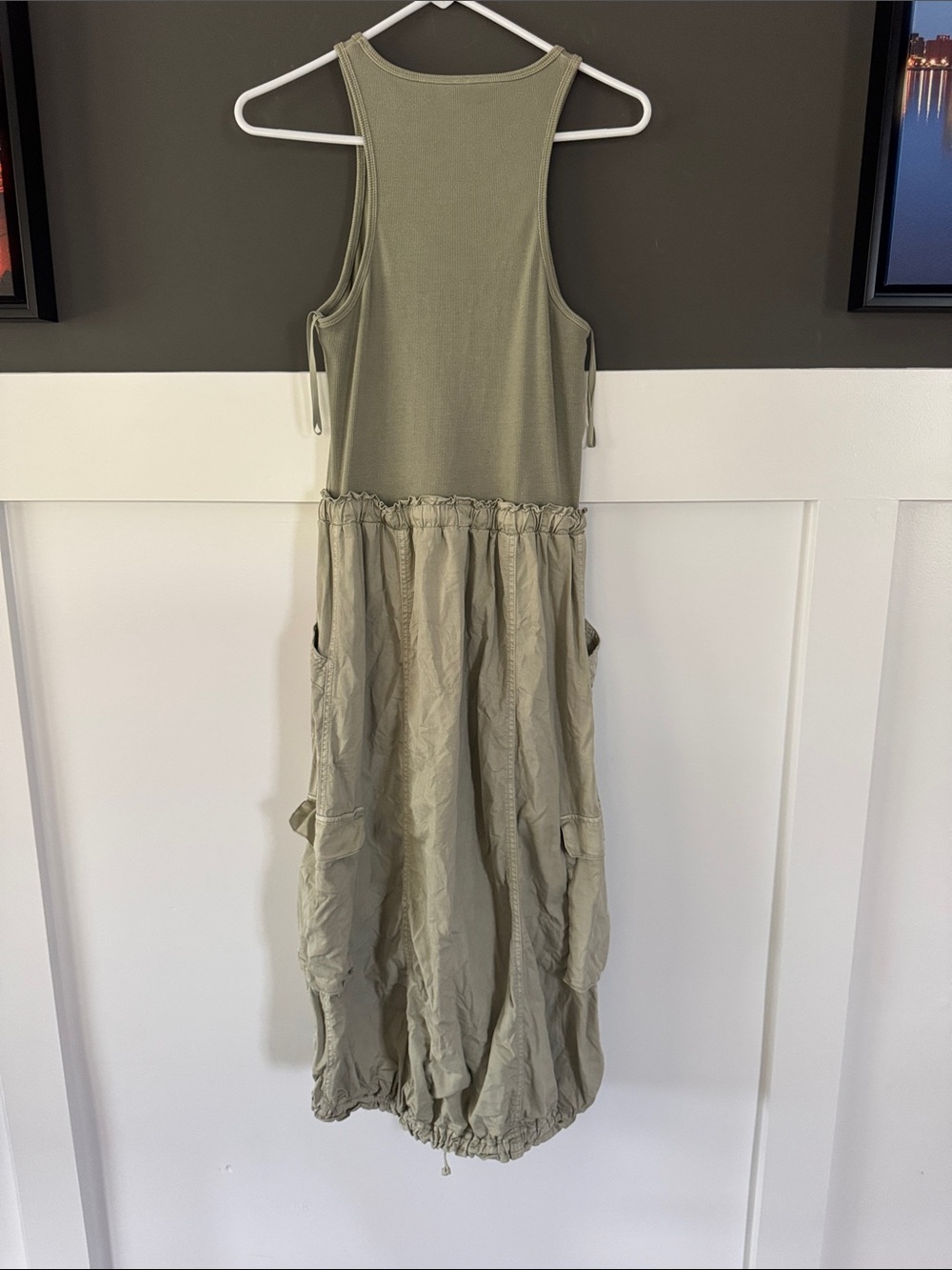 Anthropologie Olive Tank Midi Dress - Picture 7 of 8
